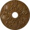 Ekena Millwork Norwich Ceiling Medallion (Canopies up to 4 1/2"), 18"OD x 3 1/2"ID x 1 3/8"P, Smokey Topaz Crackle CM18NOSTC - alternate 1